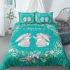 Collezione Biancheria da Letto Cane Coniglio Carino Cartone Animato Nordico King Singolo Twin 90135150 Copriletto 240220 Copripiumino Per Ragazza Ragazzo Bambino Adolescenti Regalo