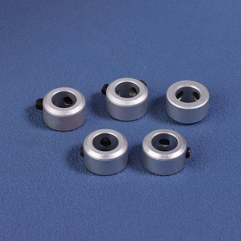 5 Pièces Anneau Fixe d'Axe Optique Type Ouvert Roulement à Anneau Fixe Manchon de Blocage Limite Aluminium Arbre de Positionnement Automatique à Anneau Fente