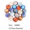 10PCS High Bouncing Rubber Balls 30MM For Solar System Planets Space Themed Party Favors Birthday Gifts Classroom Prizes Kids