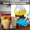 50/20Pcs Garbage Bin Clips Trash Bag Fixation Clip Plastic Snack Bag Clamps Practical Anti-Slip Holder Home Kitchen Storage Tools