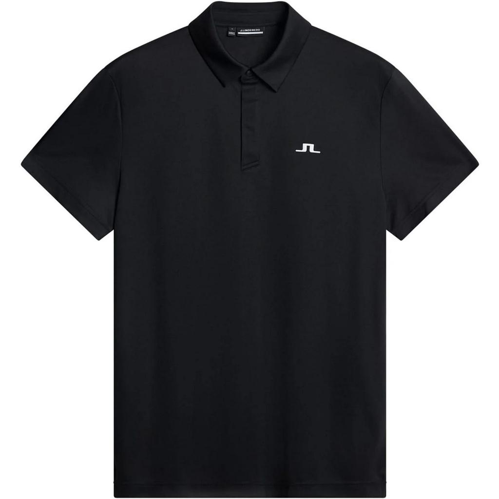 J.Lindeberg Mens Collared Short-Sleeved Polo Shirt