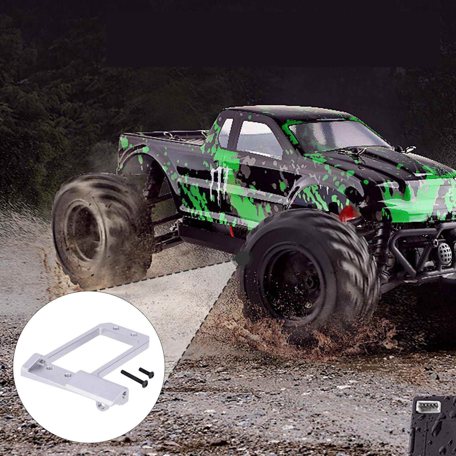 

1/10 RC Axle Servo Mount Low Center of CNC Front silvery