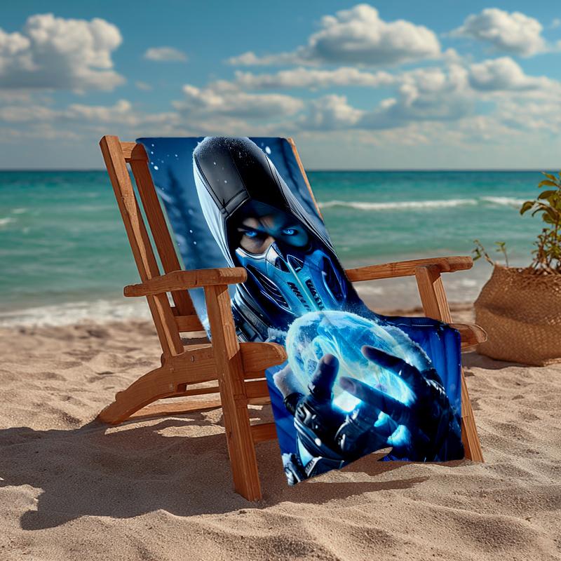 SubZero Fashion Beach Towel: Ideal for Summer Adventures Soft, absorbent and quick drying suitable for swimming and bathing
