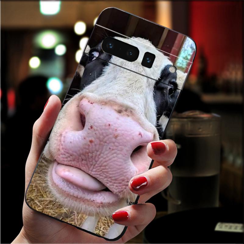 

Phone Case For Google Pixel 10 9 Pro XL 9A 8 7 6 Pro Pixel 8A 7A 6A Pixel 8 7 6 5 Animal Cows Cow Cute Google Pixel 6