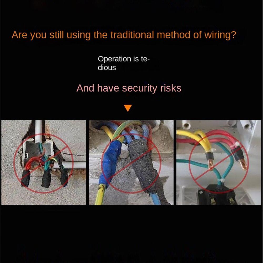 18~22AWG Wire Splitter Connector Pluggable LED Connectors New Crimp Terminals