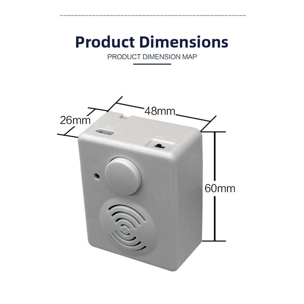 1Pcs USB Download Music Box Module And Button Speaker Button-Type Sound Box With Adjustable Volume 60x48x26mm