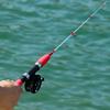 Ice Fishing Spinning Combos 2 Pieces Ice Fishing Rod and Mini Ice Fishing Reel Winter Fishing Tackle