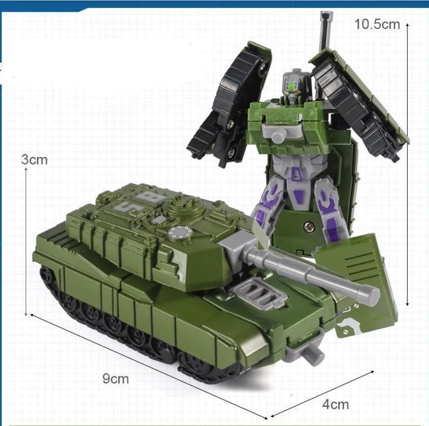 

Alloy Deformation Robot Truck Fighter Army Assembling Educational Toys Action Figures Robot Toy for Kids Gifts Die cast Model