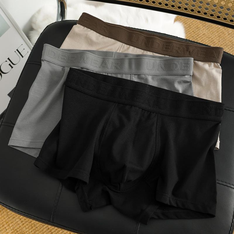 

Мужские боксеры-брифы из чистого хлопка премиум-класса, 4 штуки, спортивный стиль L 80-115 jin