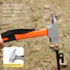 Multi-Function Camping Hammer: Outdoor Tent Peg, Canopy Nail Puller, High-Carbon Steel, Dual-Purpose