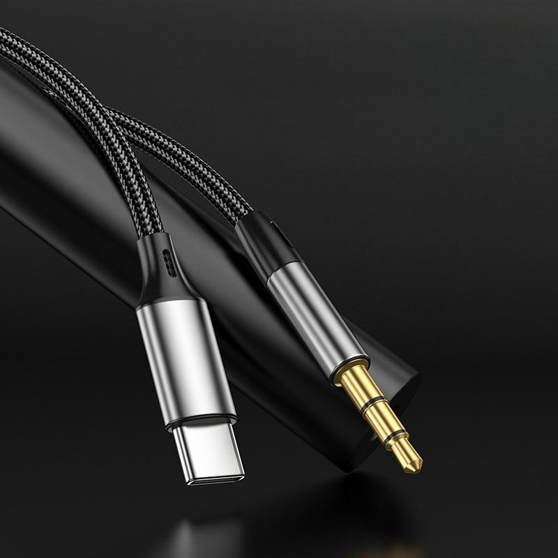 Type-C To 3.5mm AUX Audio Cable Car Speaker Headphone For Mobile Phone Conversion Car Earphones