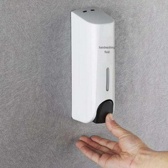 Dual-Head Wall-Mounted Soap & Shampoo Dispenser