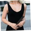 VICASKY Einfaches Falt-mit für Männer Herren-Fächer, Leicht, Schwarz, Tasche,