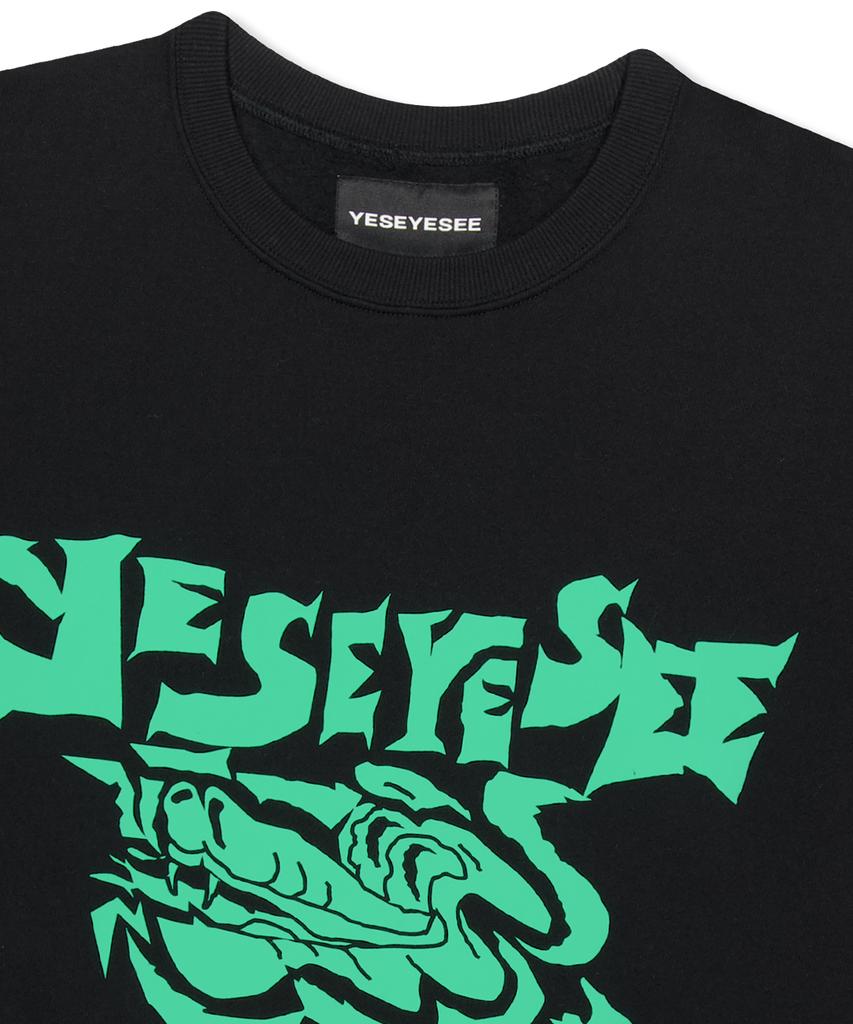 YESEYESEE Y.E.S Python Sweatshirt Black