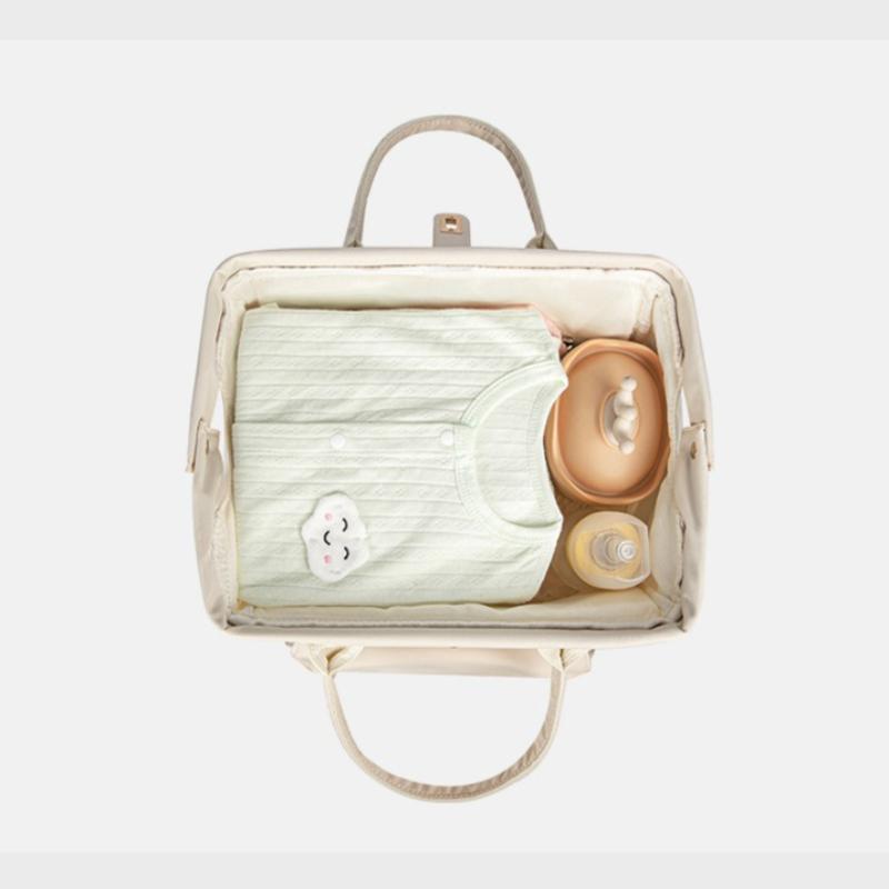 26x16x40cm Portable Multifunctional Mommy Bags Large Capacity Pregnant Women's Backpack Dry Wet Separation Travel Diaper Bag Insulated Pockets
