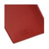 Fendi Logo Print Flap Closure Leather Wallet Unisex Wallet Red Black 7M0262-A80S-F0RP9
