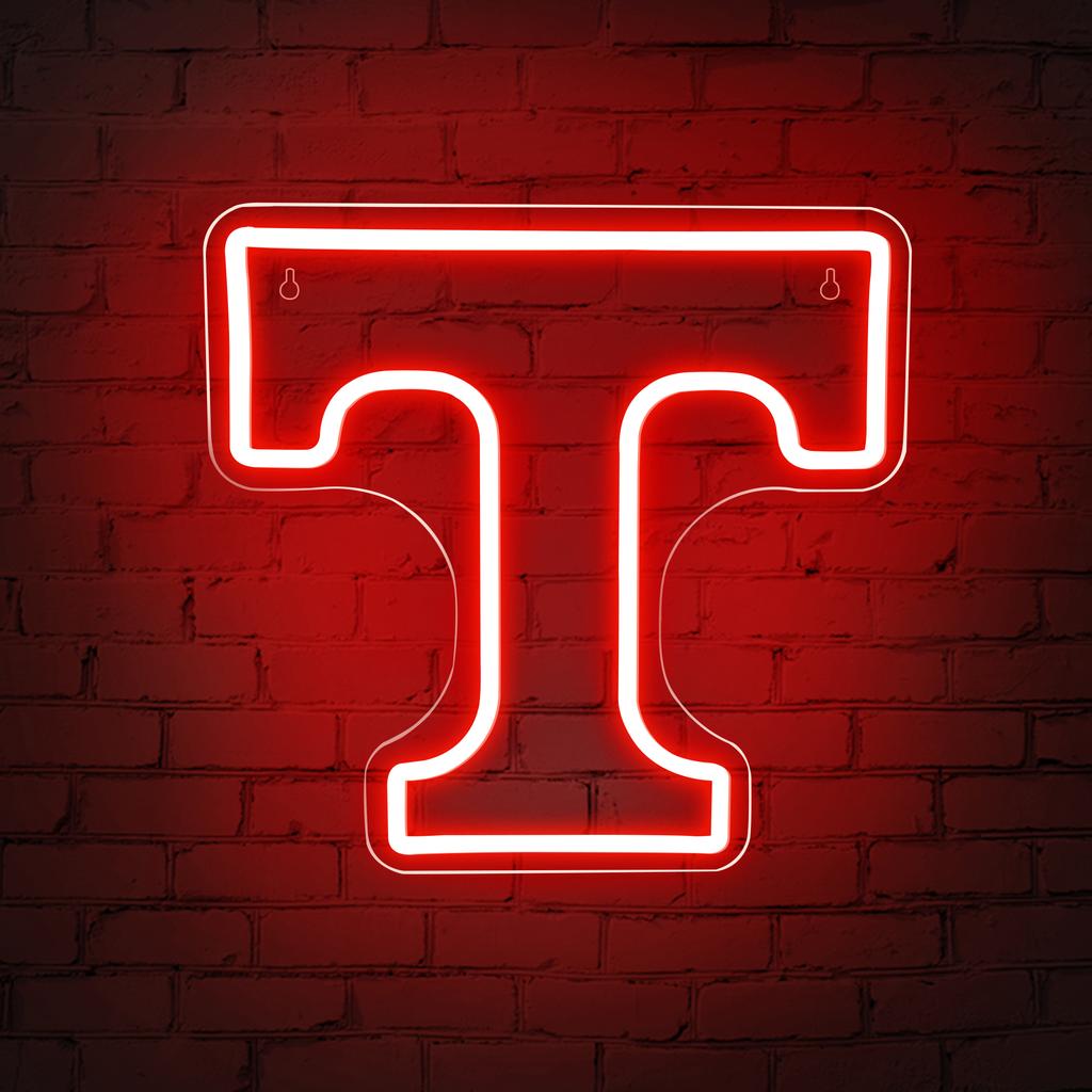 Neon Sign for Wall Decor College T Neon Led Sign for Bedroom Light Up Signs for Dorm Decaration for College Students Room