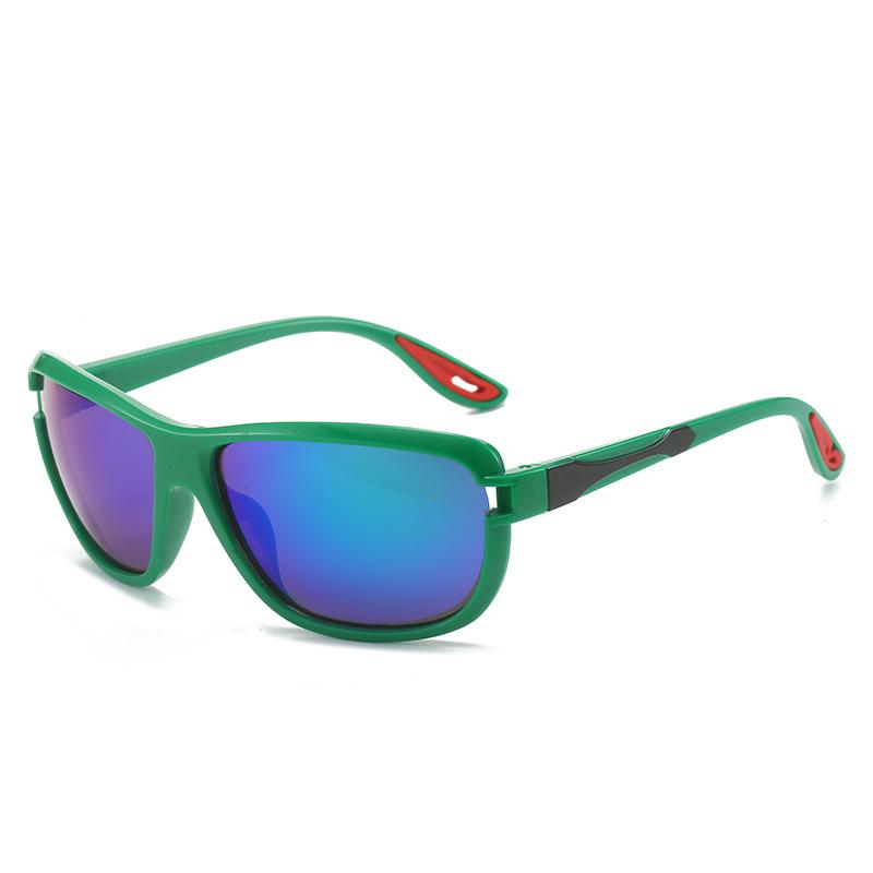 

Красочные модные солнцезащитные очки, мужские и женские солнцезащитные очки для отдыха на открытом воздухе, велосипедные очки, спортивные очки для ПК regular