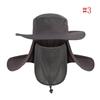 Unisex Outdoor Sport Fishing Hiking Hat UV Protection Face Neck Flap Sun Cap Waterproof and Quick-drying Fisherman Fishing Hats