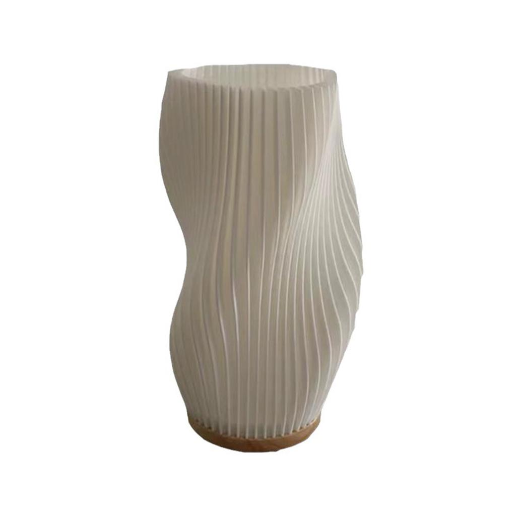 Rechargeable table lamp USB night light bedside ambient light solid wood eye protection decoration 3D bedroom creative ornaments