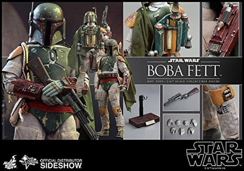 Movie Masterpiece Star Wars Episode of the Jedi Boba Fett Scale Plastic Painted Movable Figure VI/Return 1/6