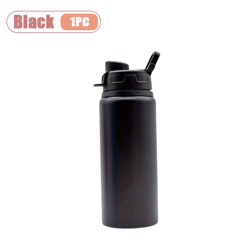 1-10PCS 600ml Aluminum Sports Water Bottle Leak Proof Lightweight Design for Cycling Hiking Gym BPA Free Canteen