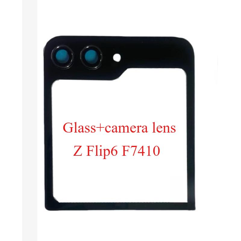 Back Cover Rear Glass With OCA For Samsung Galaxy Z Flip 5 F7310 Z Flip 6 F7410 Z Flip7 F7660 Phone Repair