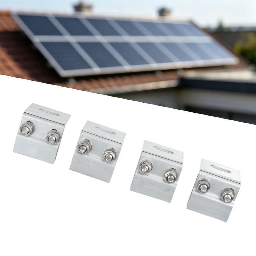 Aluminum Alloy Seam Roof Clamp For Solar Panel Mounting