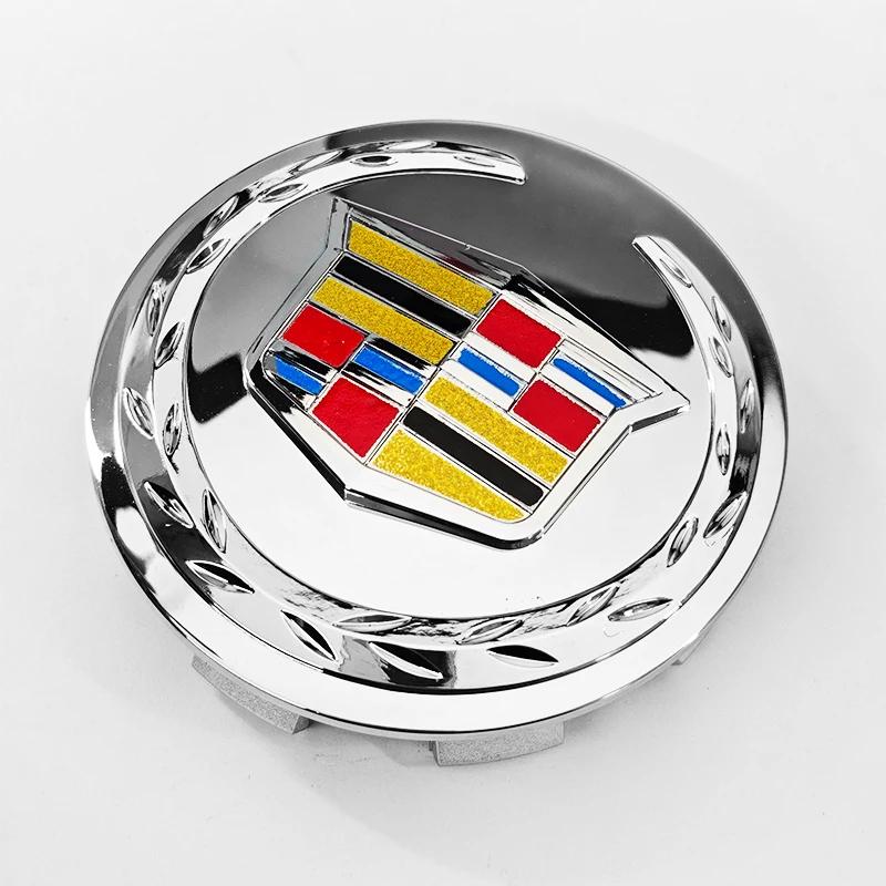 4pcs 83mm 9595891 ABS Car Wheel Hub Cap Emblem Badge Logo for Cadillac Escalade Accessories
