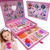 Makeup Set Case Cosmetics Mirror Drawers For Children 3158