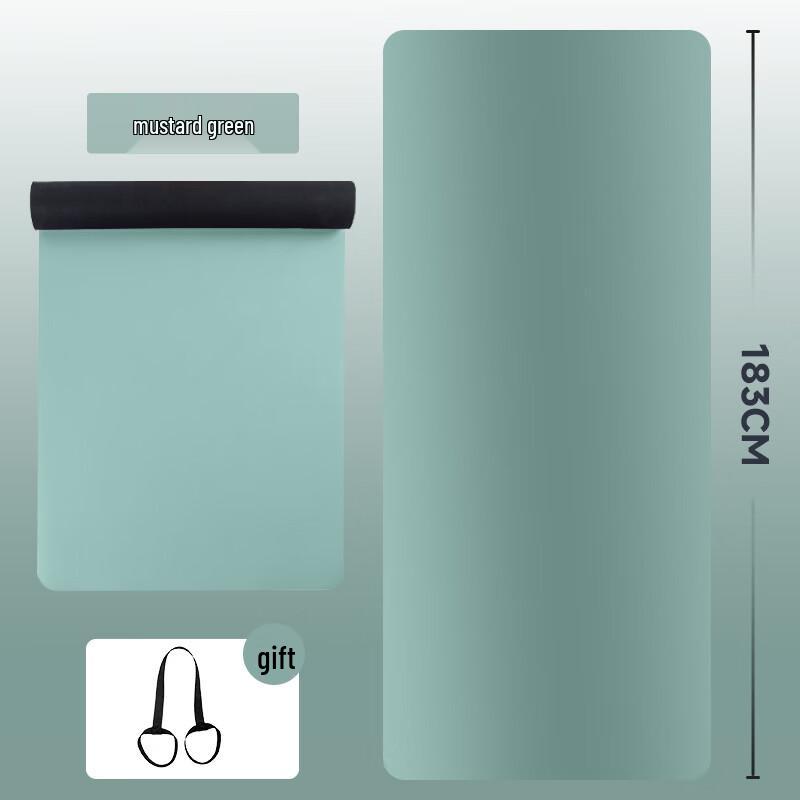 Frosted Anti-slip Natural Rubber Yoga Mat