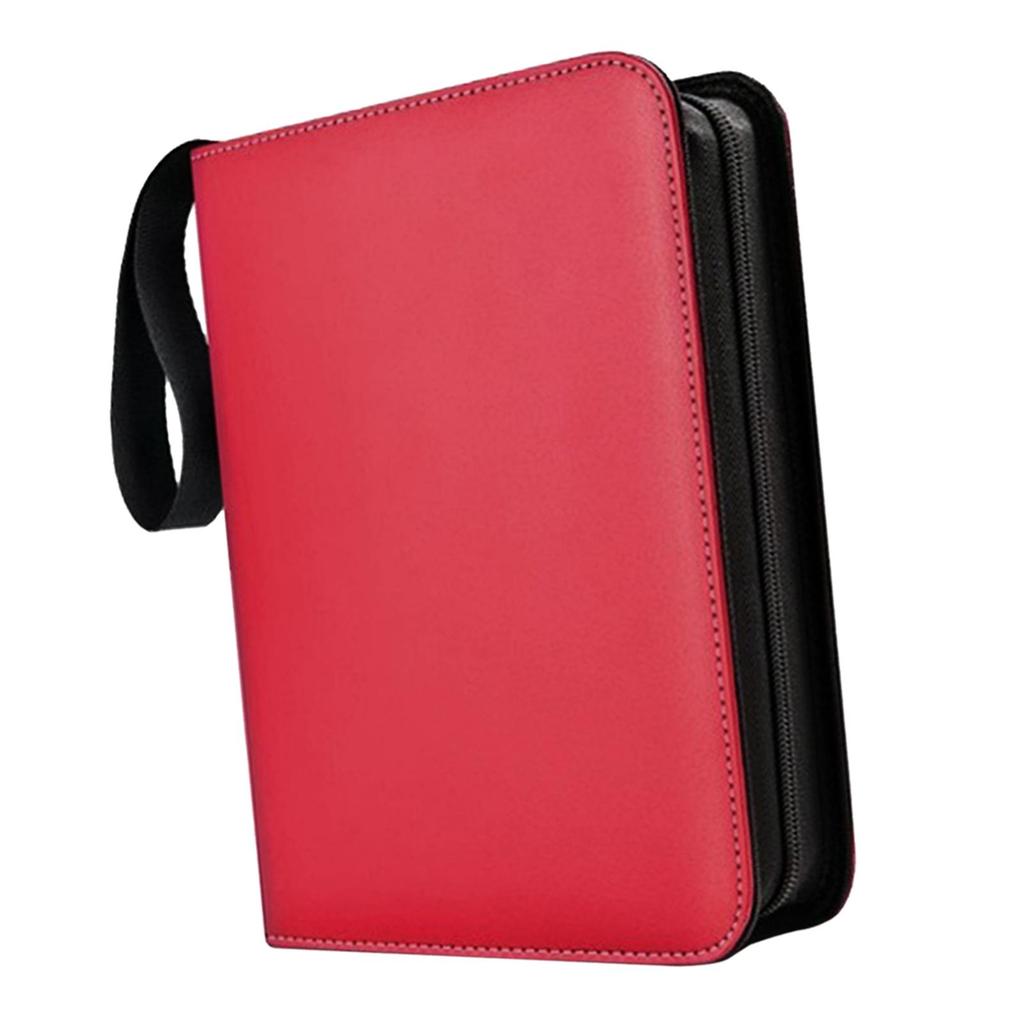 Holder Organizer for Business and Game Cards - 400 Pocket Binder with Zipper Closure
