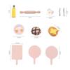 112 Miniature Dollhouse Baking Cooking Pretend Play Mini Utensils Baking Tool Set For Doll Kitchen Food Toy Accessories