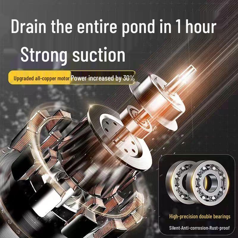 Hochleistungs-Tauchwasserpumpe für Haushalts- und Landwirtschaftliche Nutzung - Großer Durchmesser & Hoher Durchfluss
