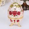 Toothpick Box Creative European Toothpick Holder Bucket Russian Hand Pressure Automatic Portable High-end Retro Dining Table Toothpick Jar