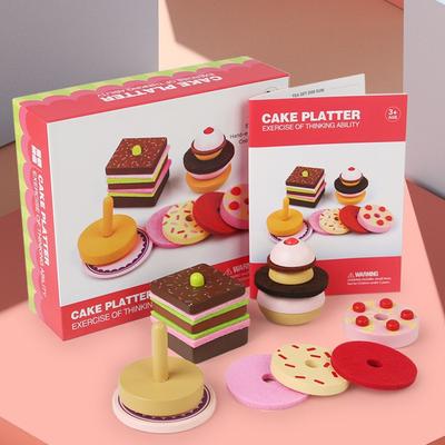 Kinder Künstliche Holz Kuchen Essen Che Che Le Anzug Küche Spielzeug
