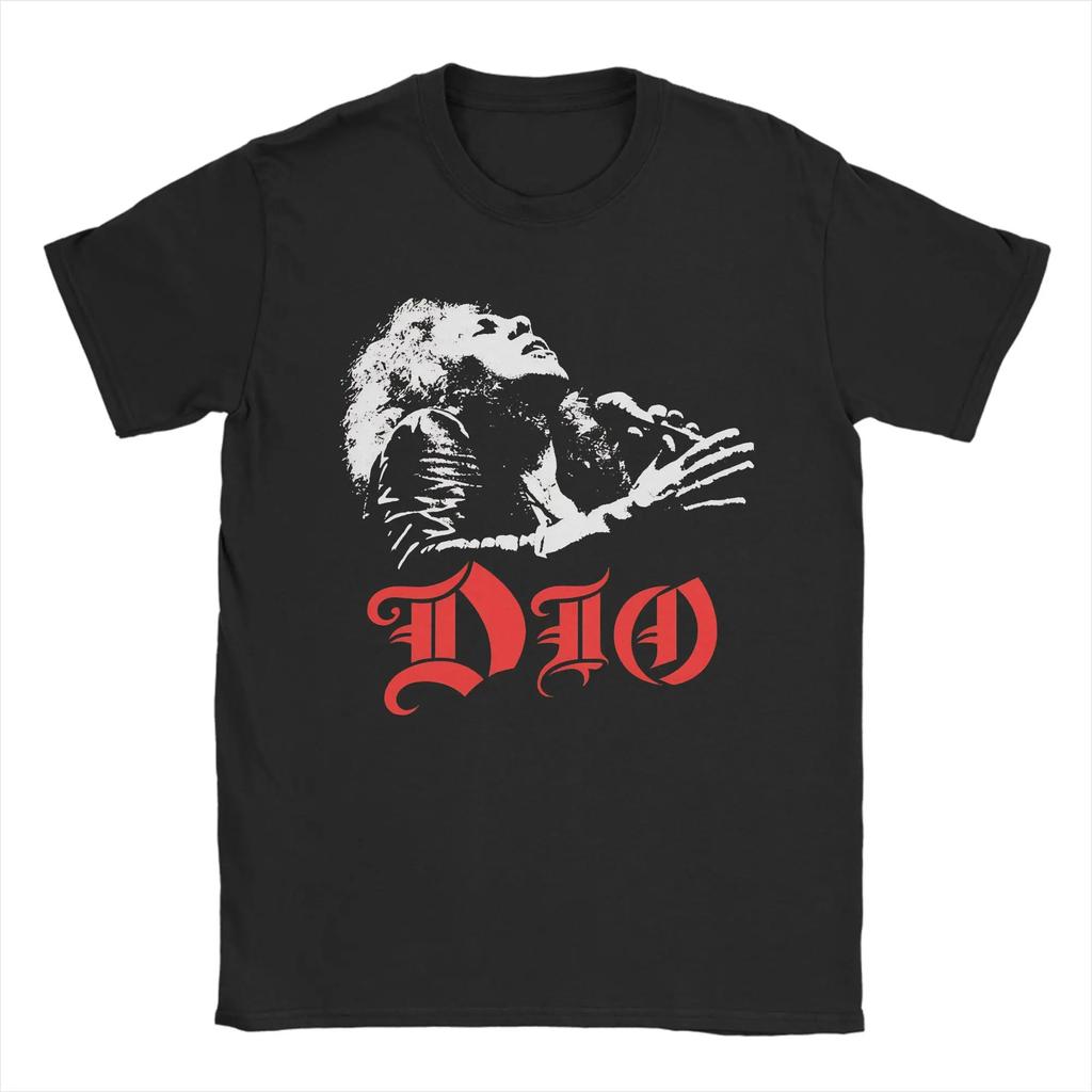Herren Damen Dio The Last in Line T-Shirt Reine Baumwolle Grafikdruck T-Shirts Kleidung Outfits