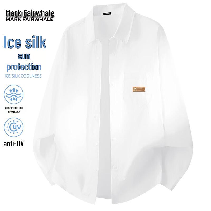 Mark Fairwhale Men s Ice Silk Long Sleeve Shirt 2XL