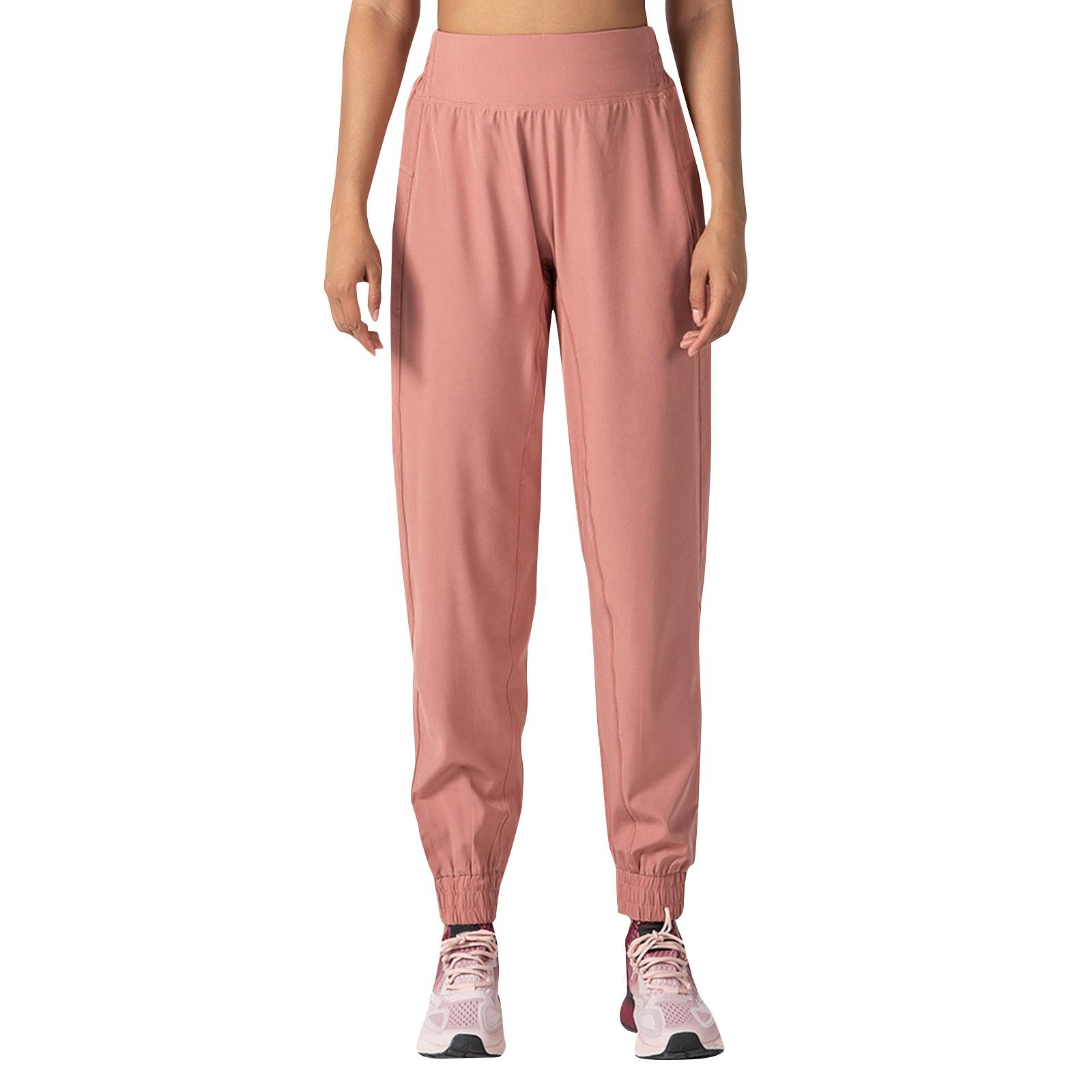 

Свободные повседневные спортивные брюки с высокой талией и девятью точками без смущающих линий XL