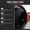 15Pcs Black Tire Paint Pen Quick Drying Water Resistant Black Tire Marker Pen For Car Tire Lettering and Scratch Repair