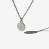 Rush Off [Rushoff] Vintage Medal Silver Necklace (925 Sterling Silver Plated)