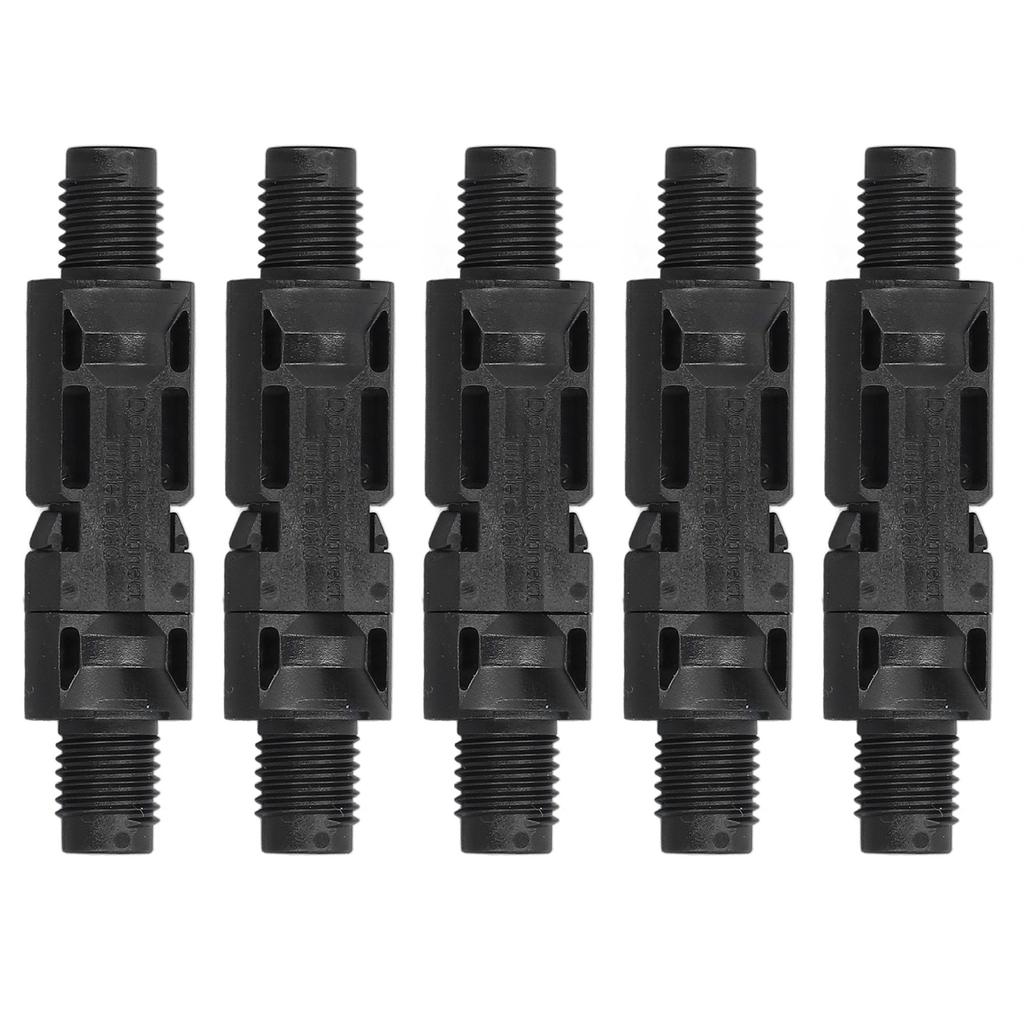 5 Sets Solar Branch Connectors UV Protection Male Female Header Board End Connector