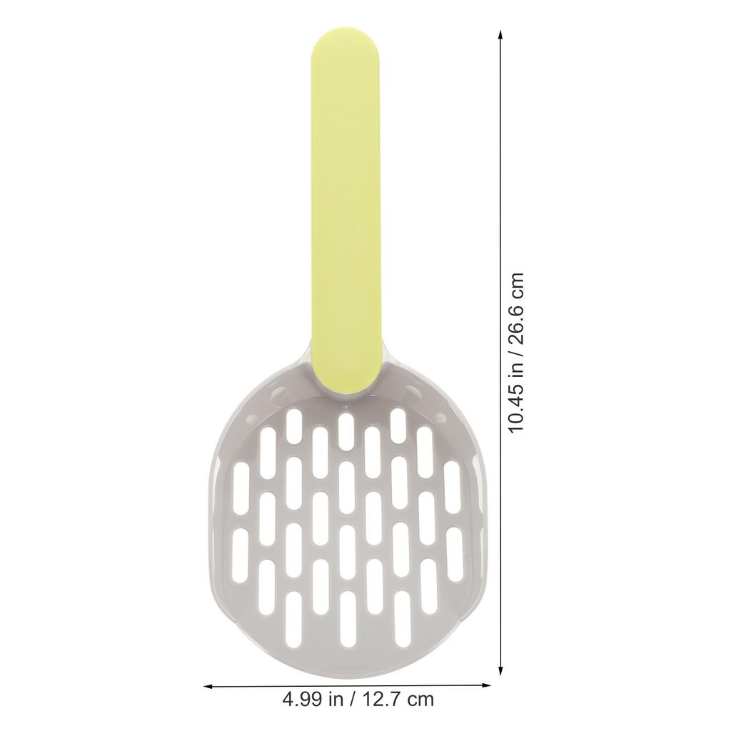 1 set Cat Litter Scoop Heavy Duty Abs Wide Mouth Design Pet Waste Removal Tool Durable Litter Cleanup For Cats Small Large Pets