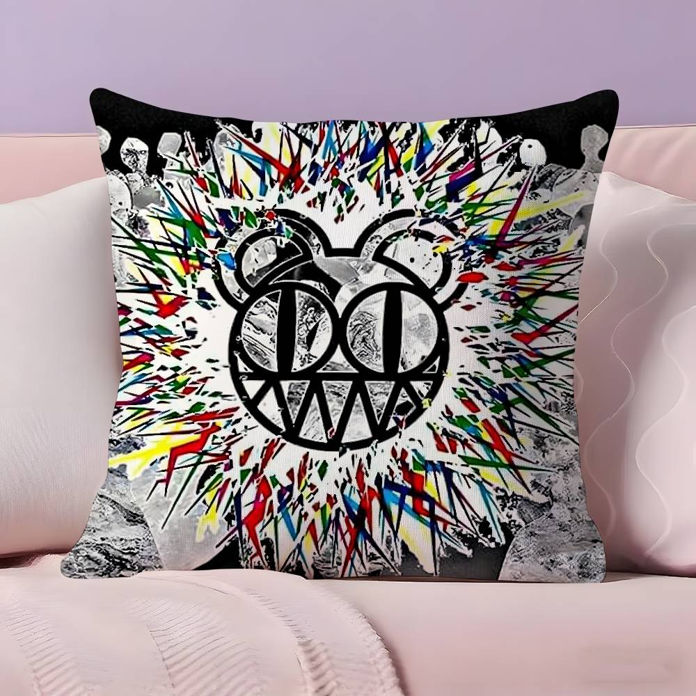 Music R-Radiohead Pillow Case  Ultra Soft Skin Friendly Fabric Cloud Like Comfort & Concealed Zipper