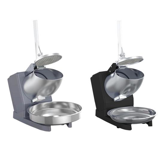 Electric Snow Cone Maker Ice Crusher Machine with Safety Protection Ergonomic Handle Design Shaved Ice Machine with Cover