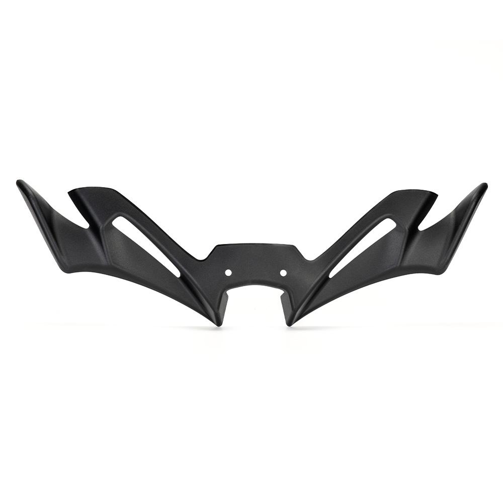 For YAMAHA YZF-R3 YZF-R25 2019-2023 Aerodynamic Motorcycle Front Fairing Winglets Cover Carbon Fiber Protection Guards 2020 2022
