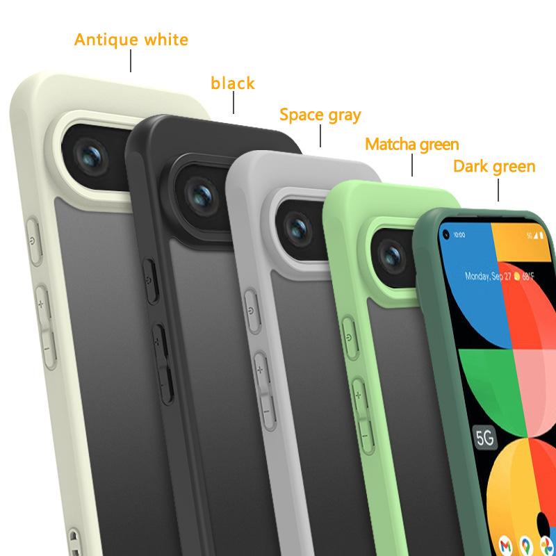 Suitable for Google Pixel 10proxl skin matte mobile phone case Google 9A 2-in-1 semi-transparent matte pc