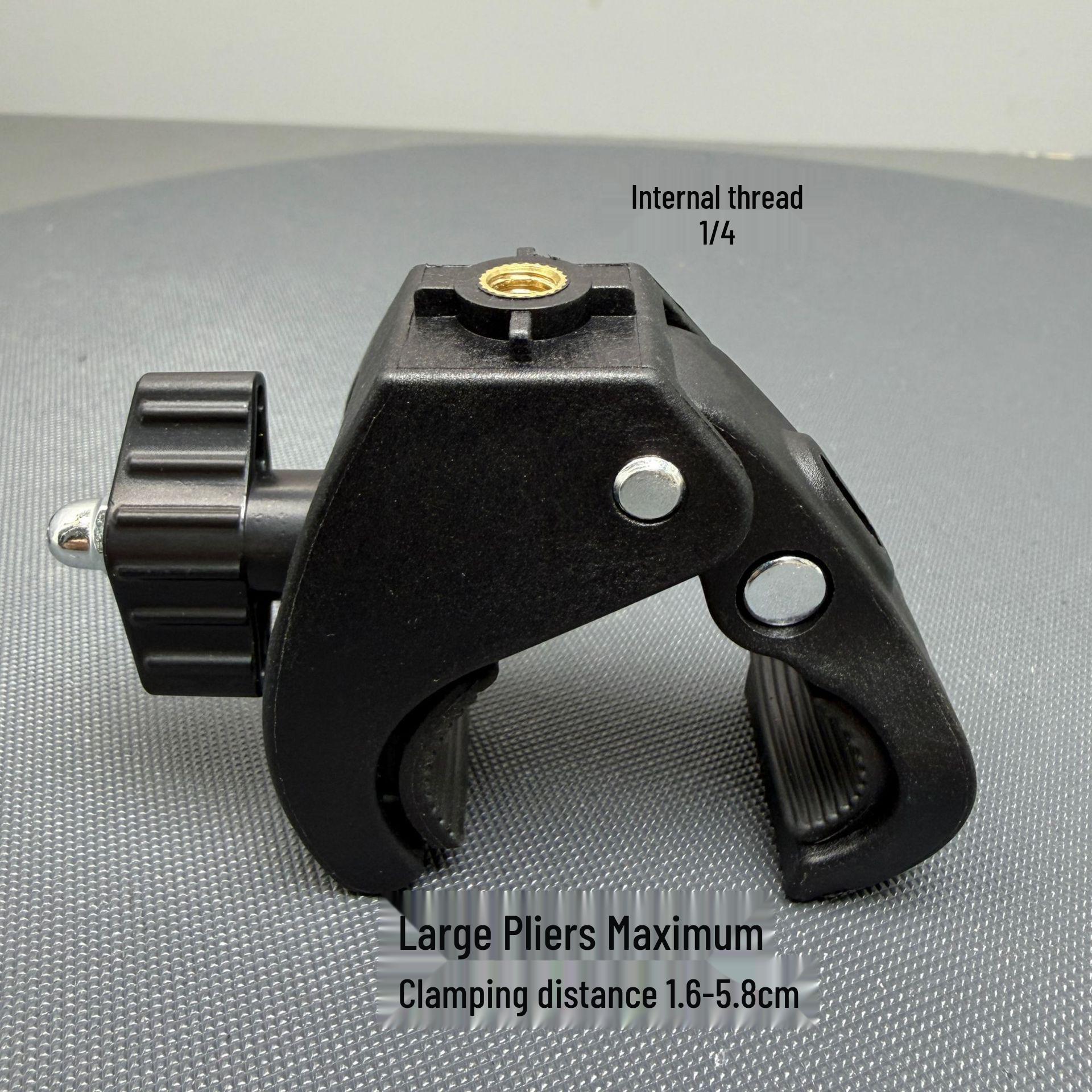 

Tripod Mobile Phone Holder & Clip for Bicycle/Scooter - Camera Accessory Clamp