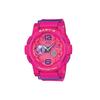 Baby-G Series Themed Classic Personality Vibrant Ocean Style Quartz Movement Resin Strap Watch Women Watches Red BGA-180-4B3