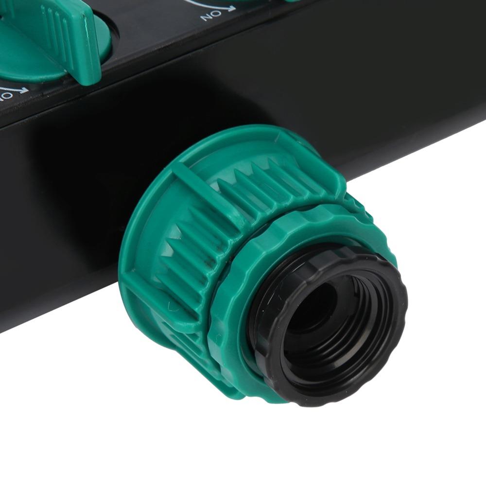 Plastic Hose Splitter Green Water Spigot Splitter Durable Hose Tap Splitter  Lawn Irrigation